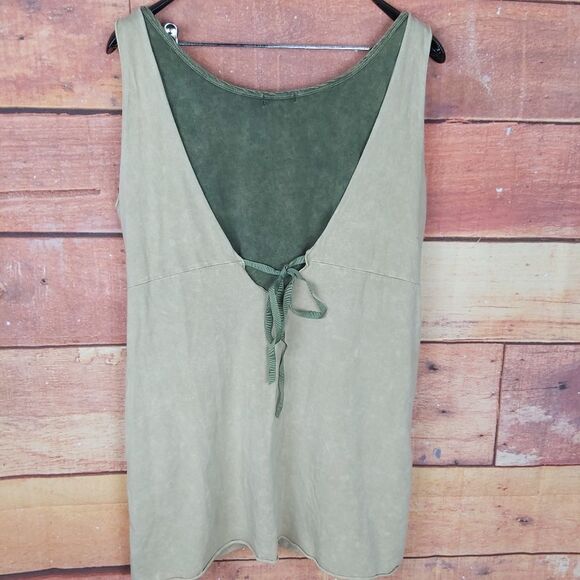 Boho style sleeveless top XL - Picture 3 of 7